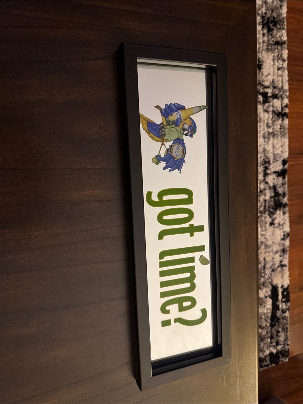 Corona 'got lime?' Wall Sign in Green and Blue